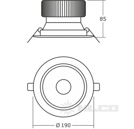 Светильник NLCO TRD23-50